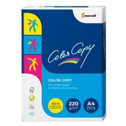 Carta Color Copy - A4 - 220 gr - bianco - Mondi - conf. 250 fogli