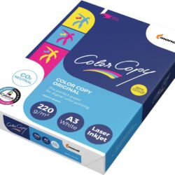 Carta Color Copy - A3 - 220 gr - bianco - Mondi - conf. 250 fogli