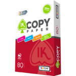 Bancale 50 Risme Carta App IK Copy Ream - Formato B4 - 257 x 364 mm - 80 gr - bianco - conf. 500 fogli